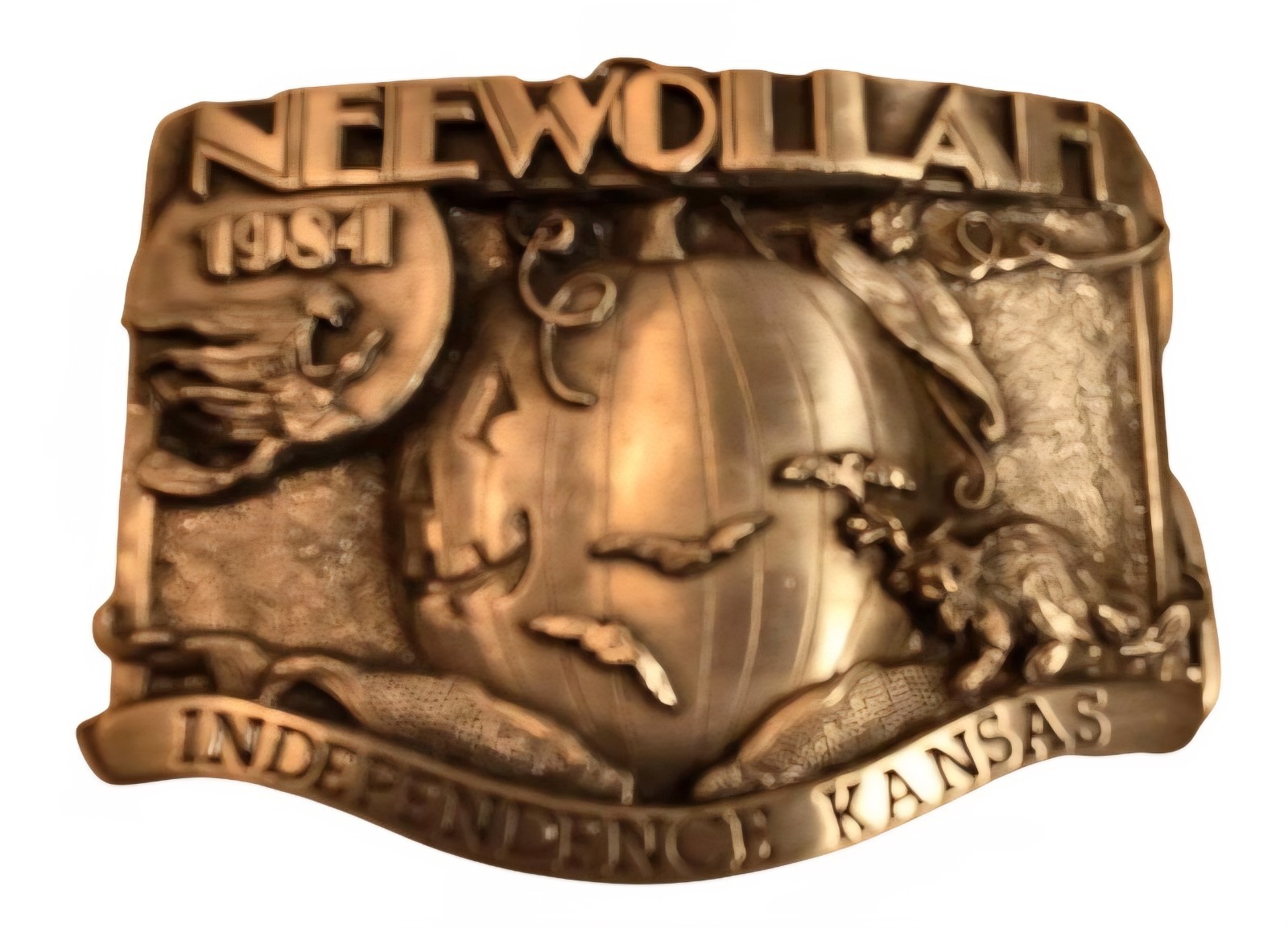 Belt Buckle Neewollah Limited Edition 1984