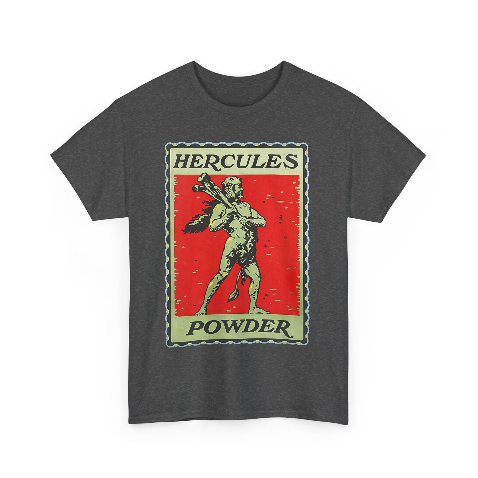 Vintage Hercules Powder Gun Explosives Ammo Hunting Mining Graphic Logo T-Shirt