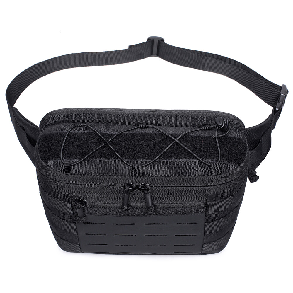 Mens Tactical Military Crossbody Shoulder Bag Chest Pack Camping Hiking Backpack