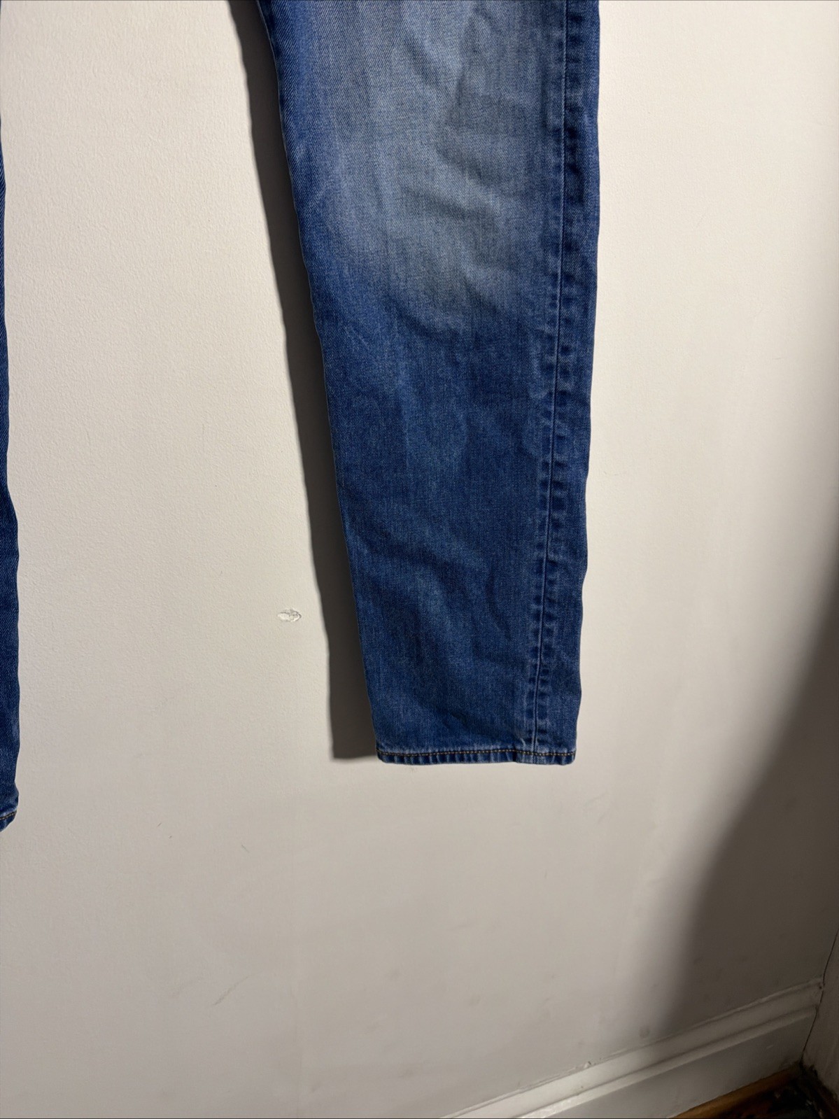 EUC MEN’S G RAW 3301 SLIM BLUE JEANS DENIM SIZE 30 WAIST 32 30×32 PANTS
