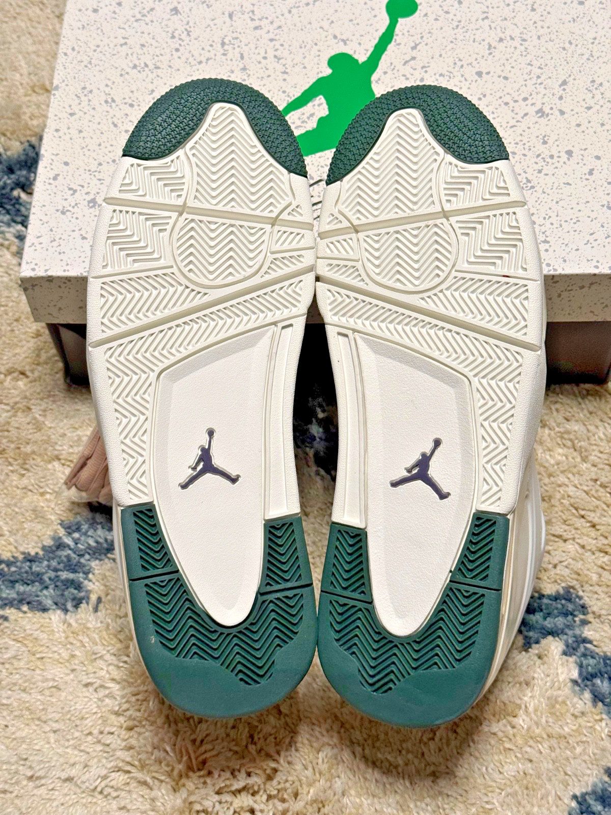Size 13 – Air Jordan 4 RM Sail/Light Cream/Midnight Green/Dark Raisin FQ7939-105