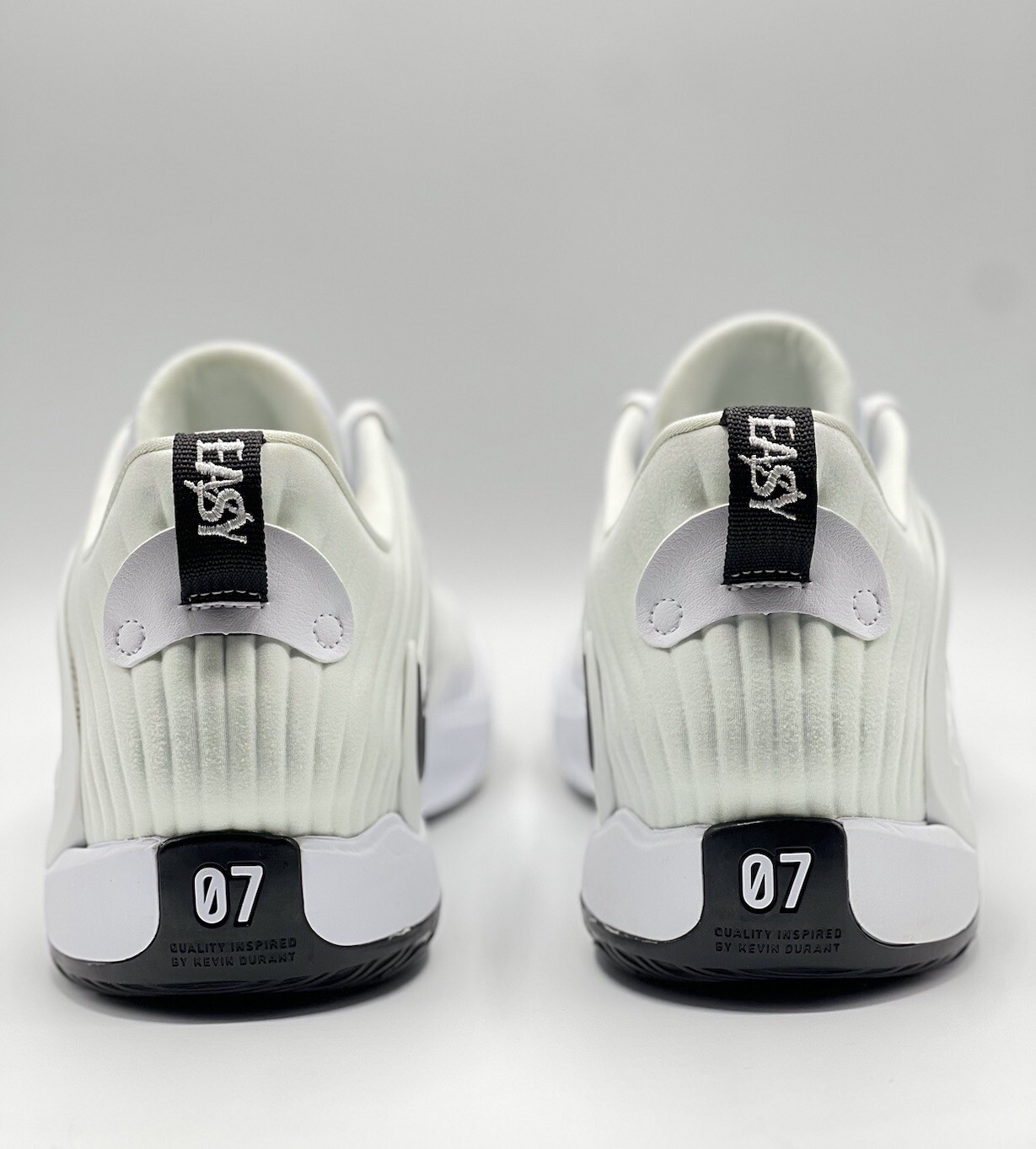 Nike KD 15 TB Promo Men’s Size 14 Basketball Shoes White Black Durant DX6648 NBY