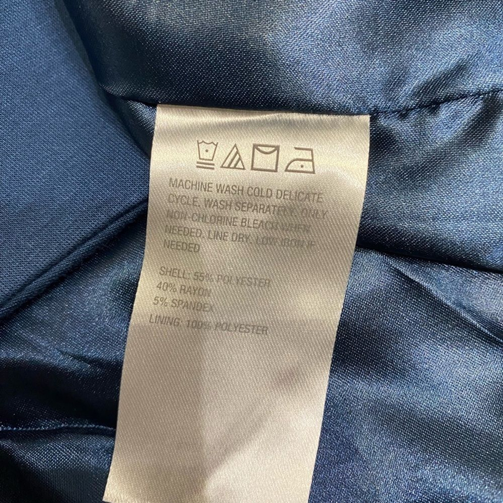 G by Giuliani Sandwash scuba knit Blazer Blue Size 1X New with tags