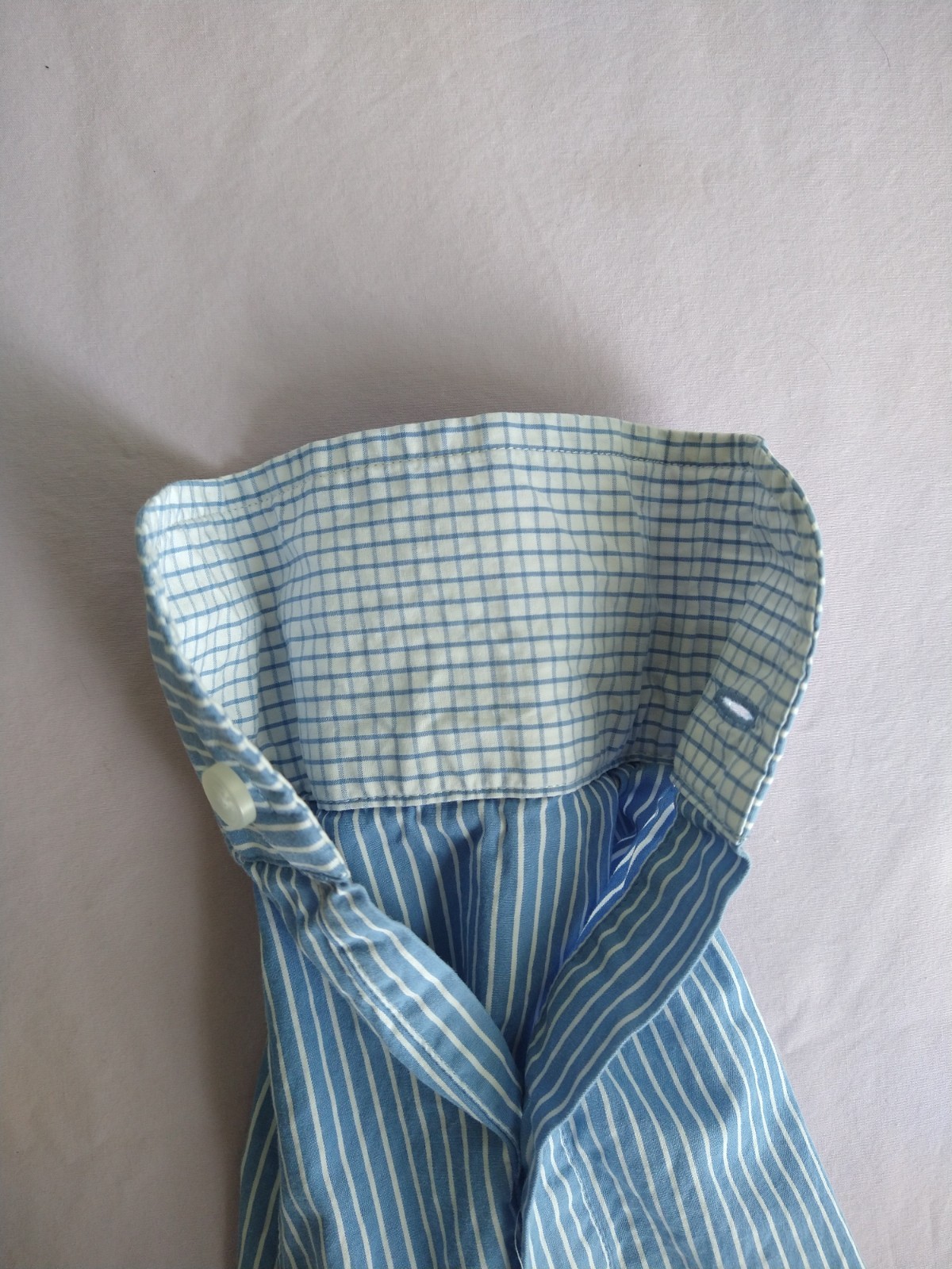 CREMIEUX 38 Striped Button Down Mens LS Shirt
