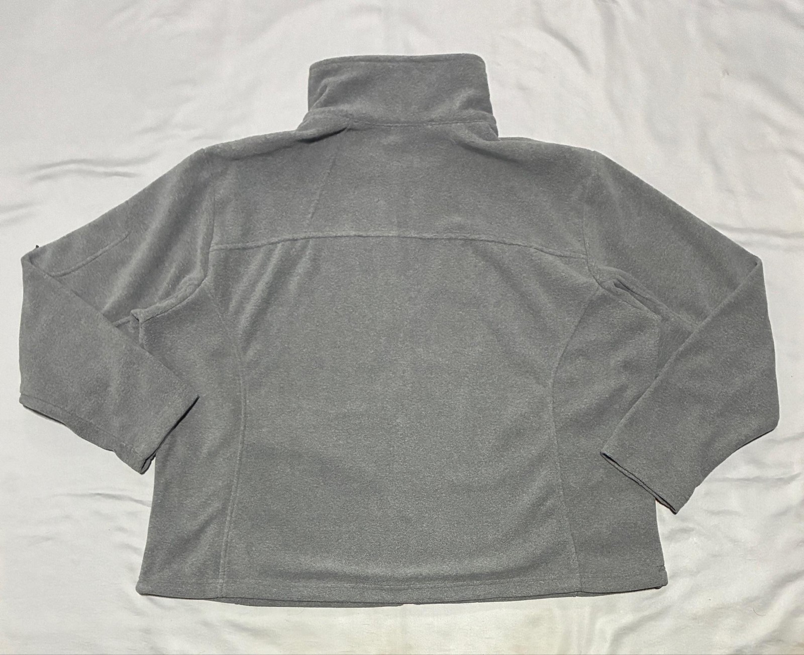 Columbia Jacket Womens 3X Gray Fast Trek II Fleece Full Zip Outdoor Lightweight