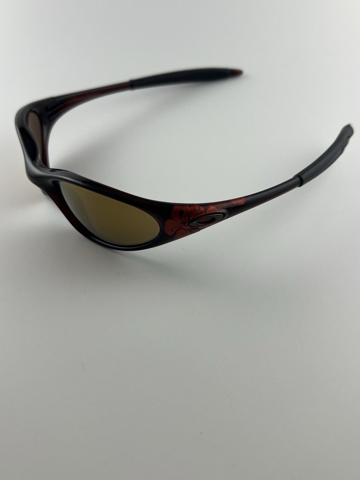 Oakley Minute 1.0 Tangerine W/Flower Frame Gold Iridium Lens XX RARE