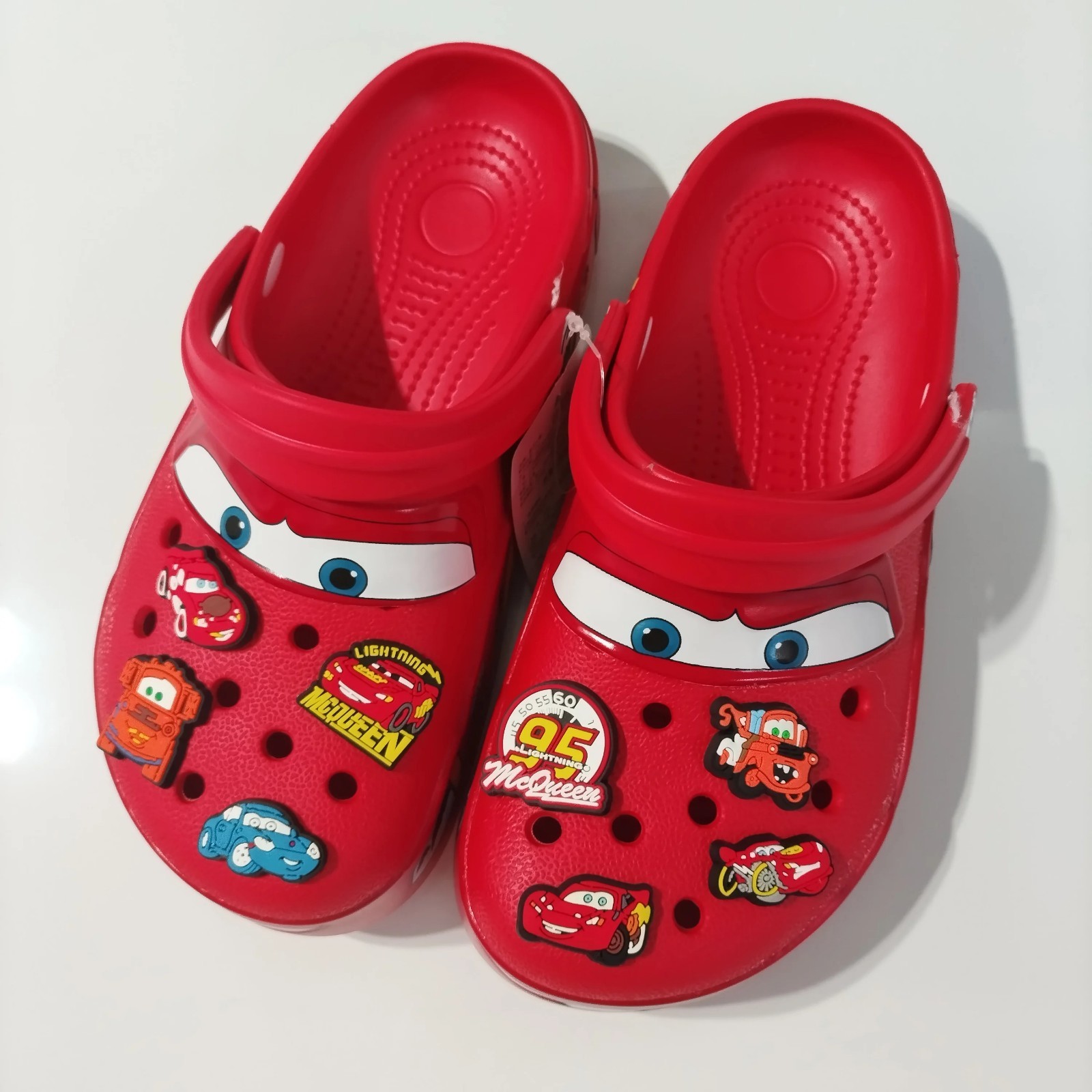Disney Pixar Cars Lighting McQueen Crocs Men/Women Multiple Sizes No LightUp