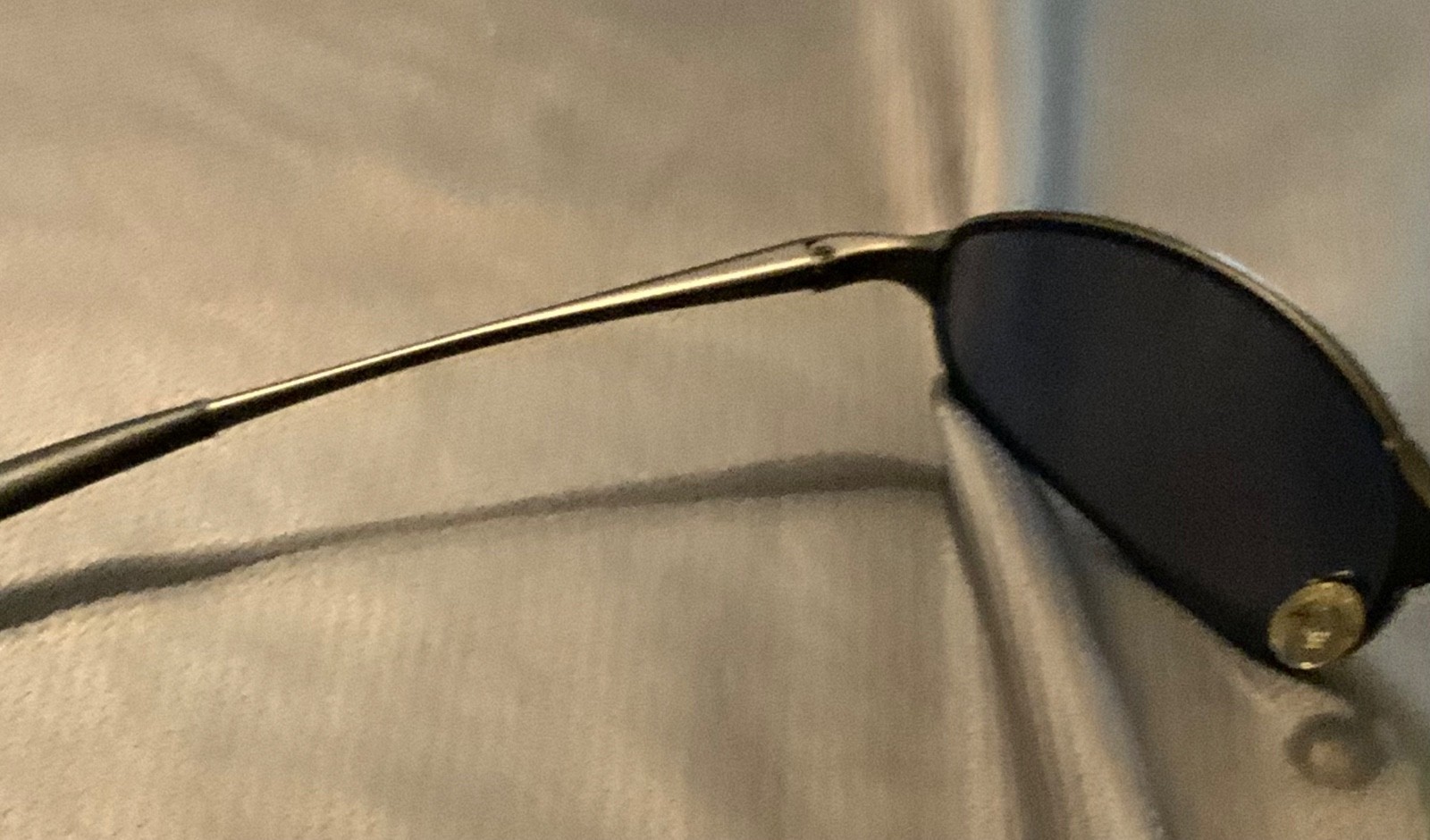 MADE IN USA Vintage Y2K Oakley A Wire 2.0 Spring Hinges Gray Lens Sunglasses
