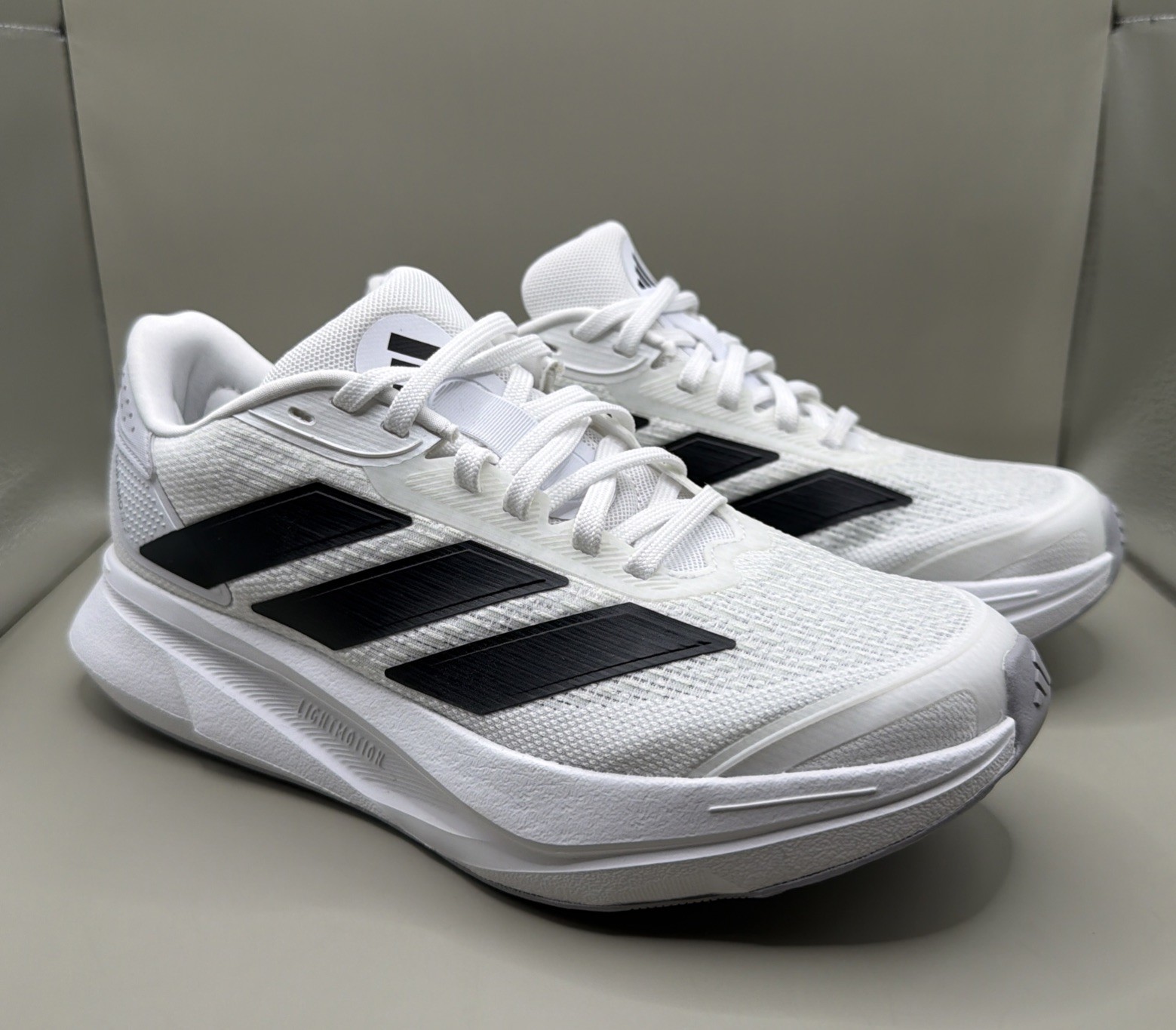 Adidas Duramo SL 2.0 Athletic Sneakers White Black Women Size 7