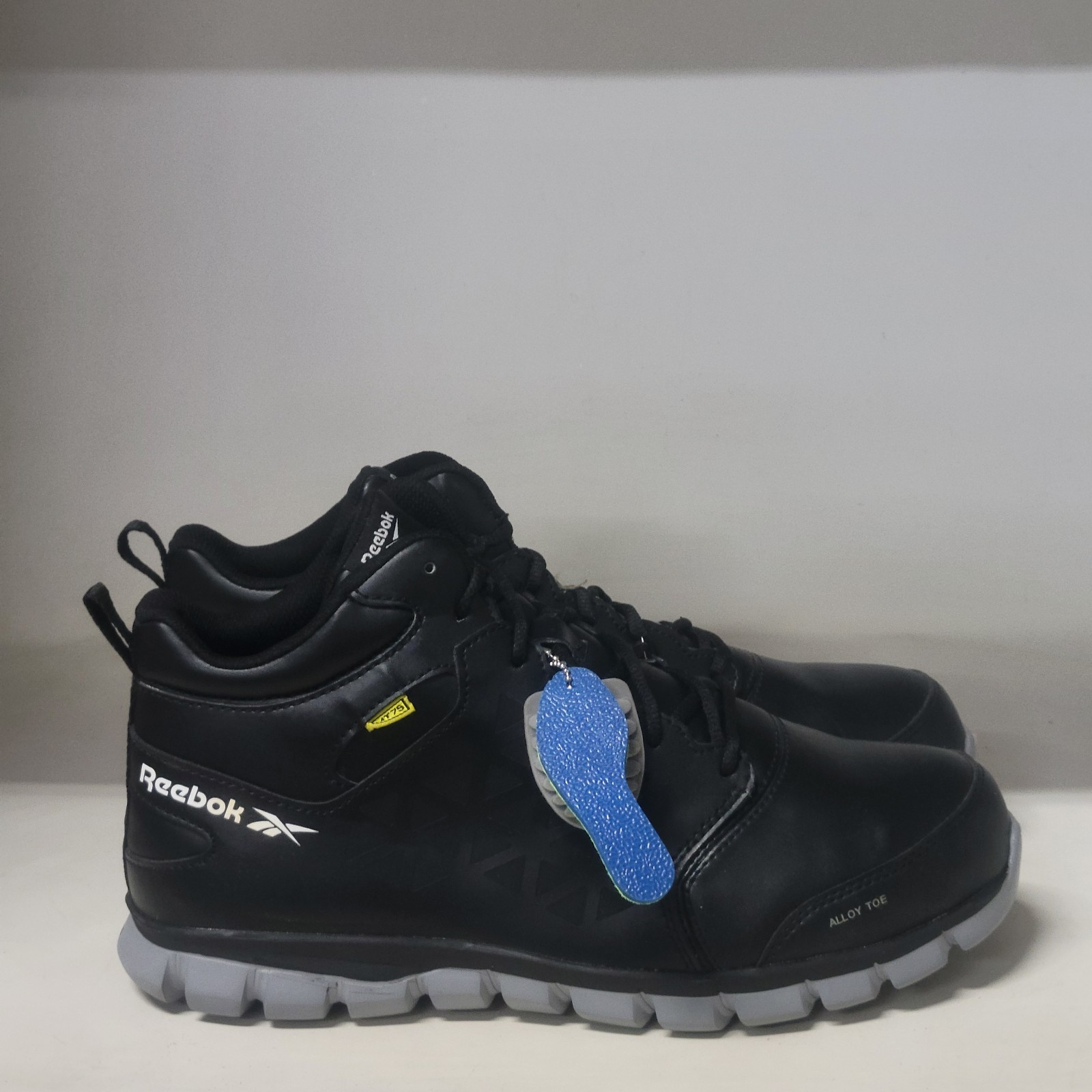 Reebok Mens Sublite Cushion Alloy Toe Boot Black (LEFT 11.5M / RIGHT 11M)