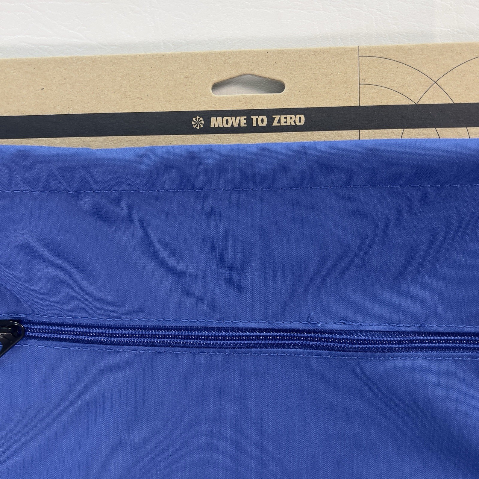 Nike Brasilia Drawstring Backpack Bag Training Gym Sports Walk Sack Blue Black