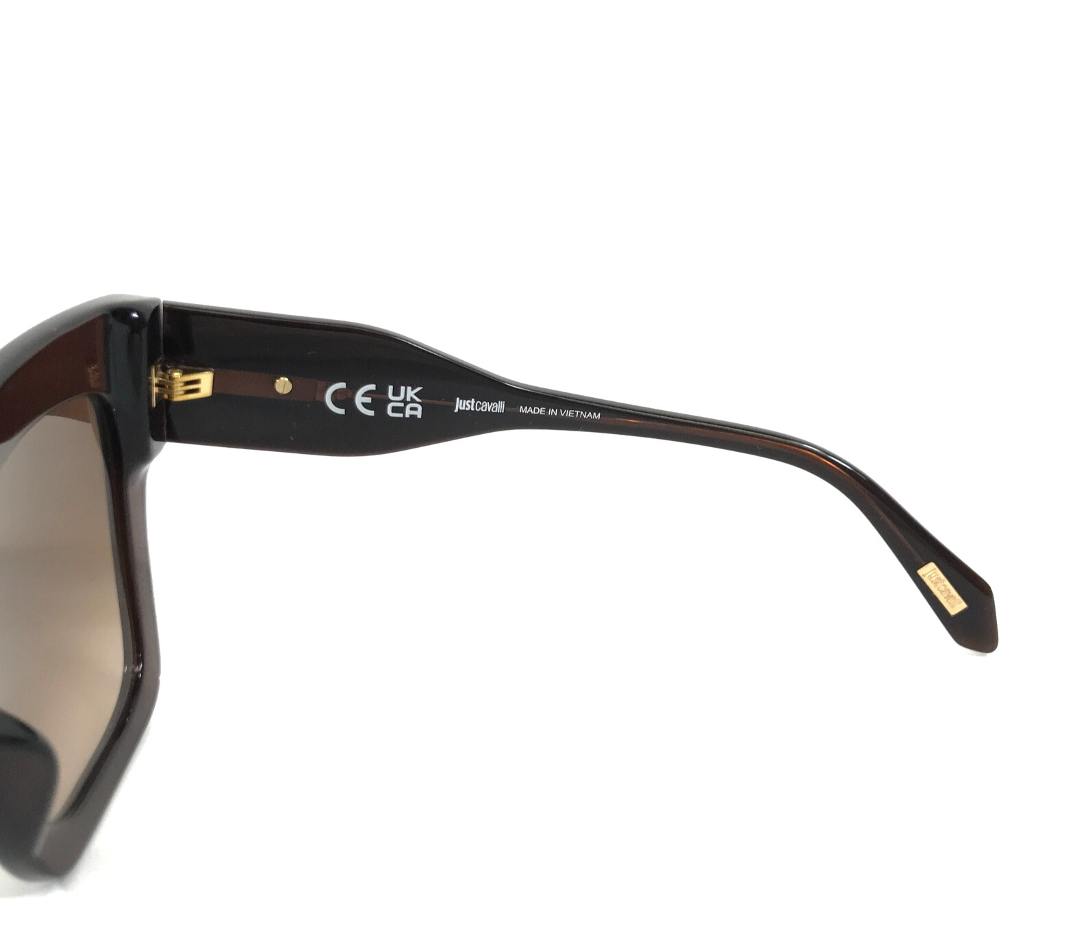 Just Cavalli Sunglasses SJC019K COL.0AAK Brown Leopard w/ Brown Gradient Lenses