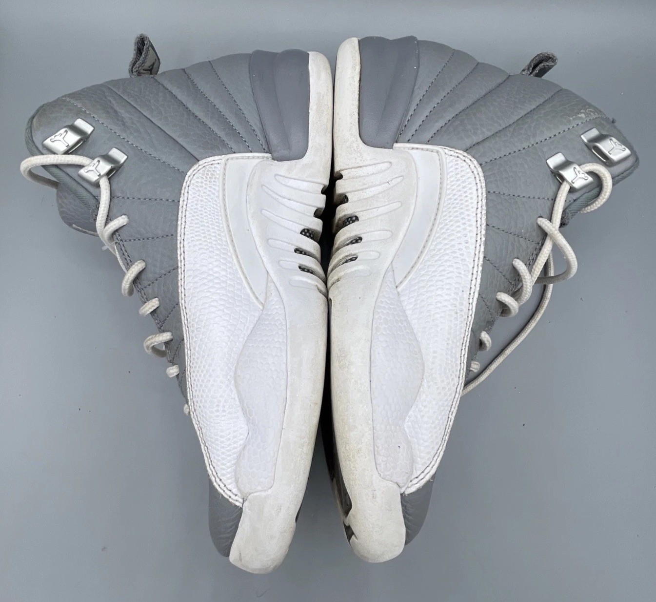 Jordan 12 Stealth 2022 Gray White Size 6.5 Y