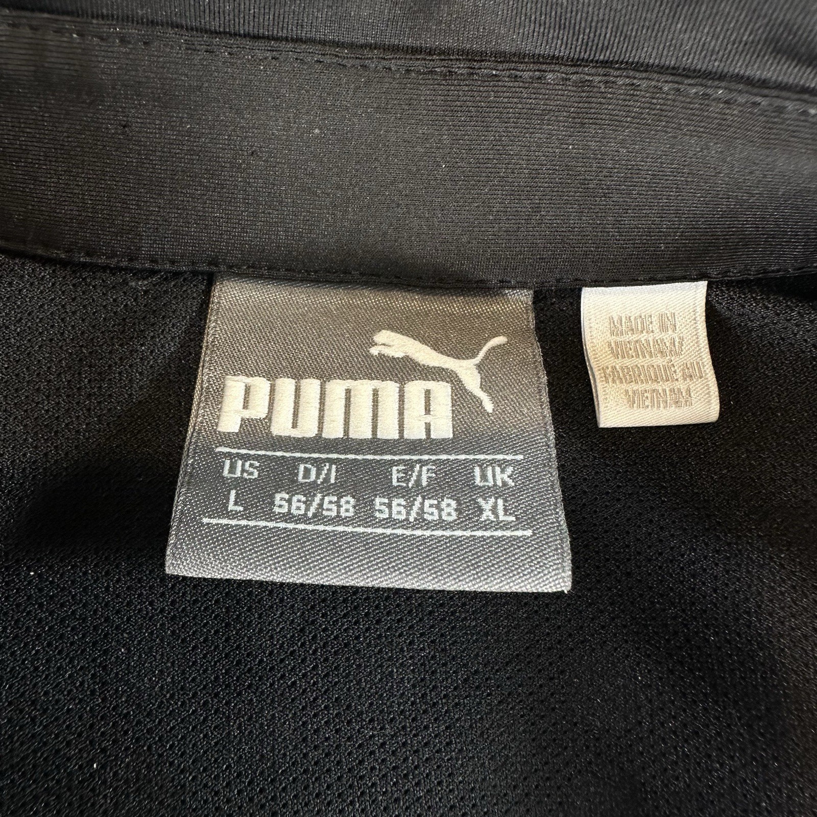 Men’s Large – Puma Cobra Golf Polo Shirt – Black – Firestone Country Club