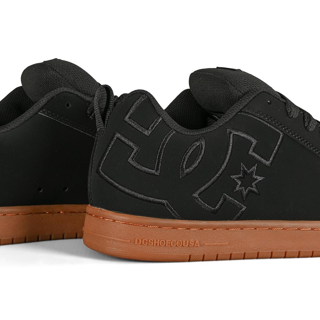 DC Court Graffik Skate Shoes – Black/Gum