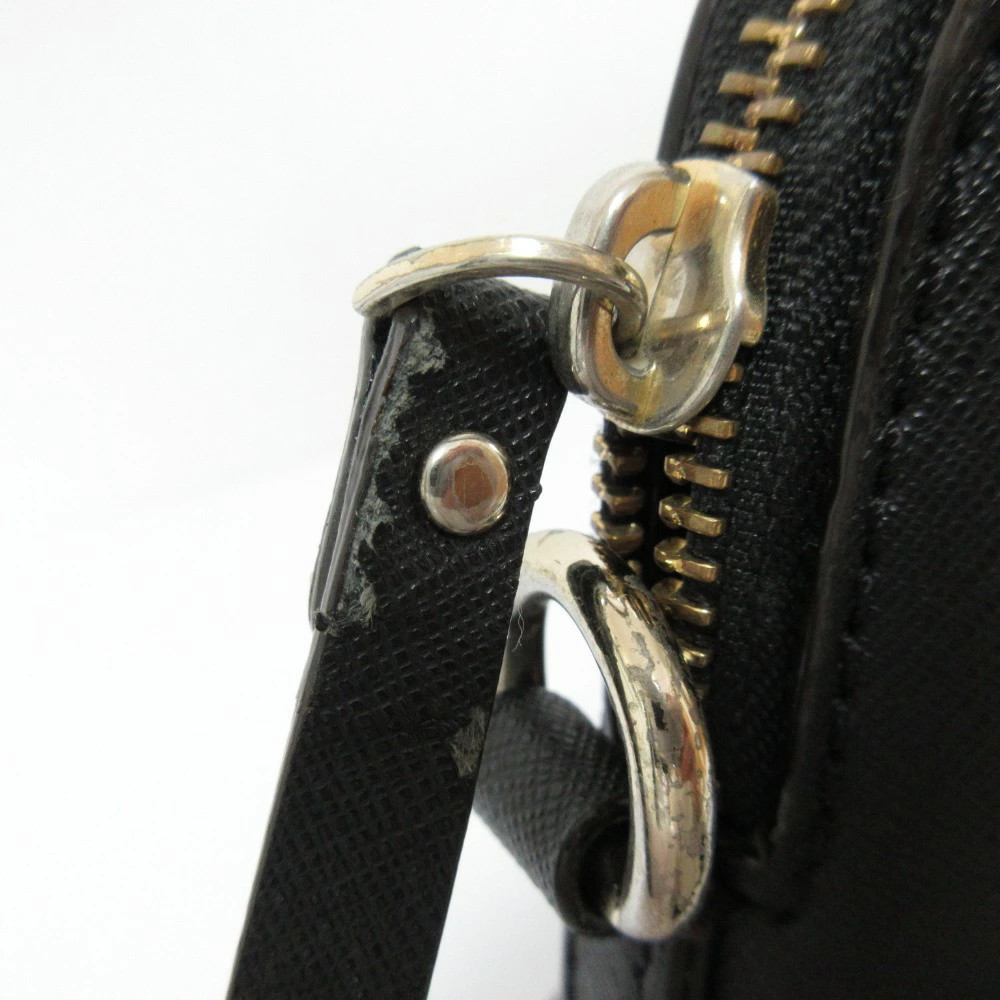 Used Good Condition Kate Spade Saffiano Leather 2WAY Shoulder Bag Black Ladies L