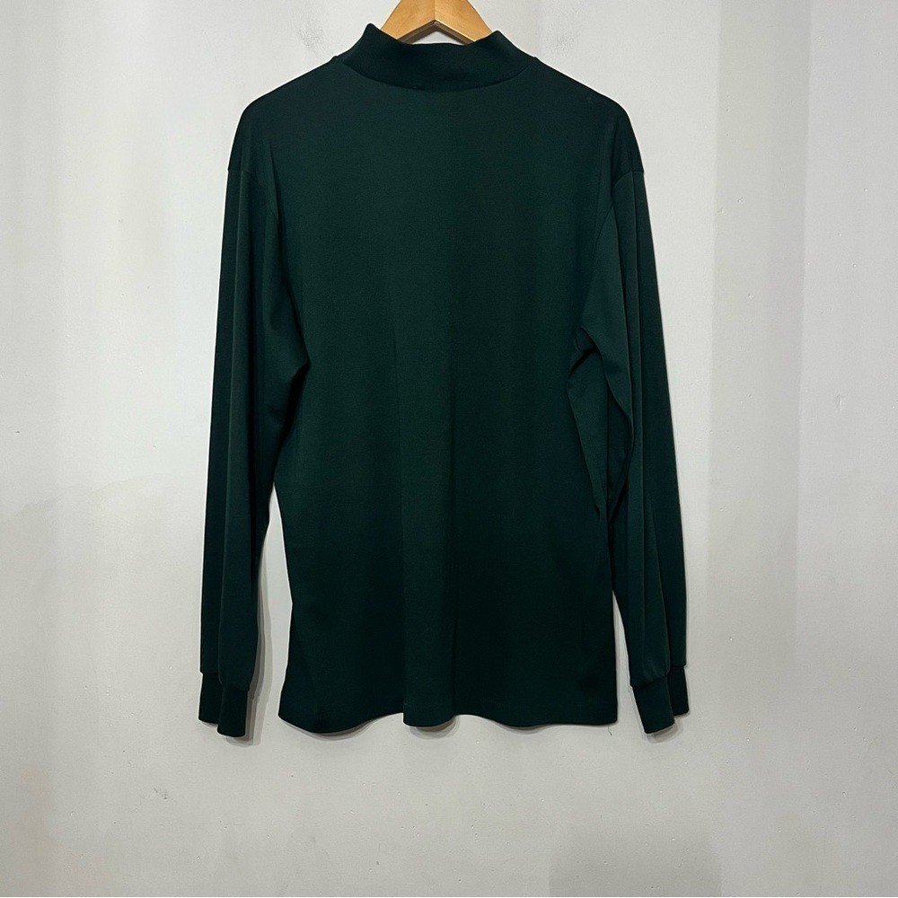 Vintage L.L. Bean Men’s Mock Neck Base Layer Shirt Single Stitch Made in USA XL