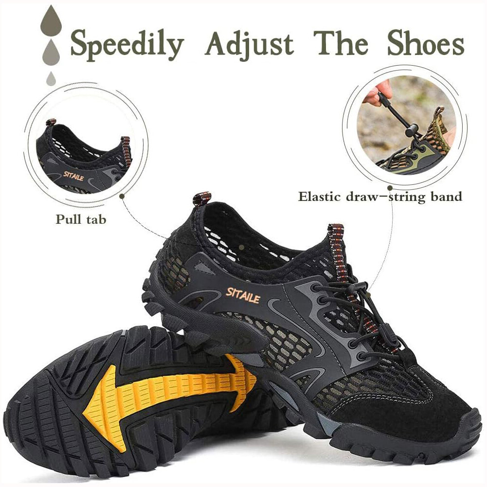 Hiking Water Shoes for Men Women Quick Dry Aqua Swim River Pool Beach Sandals