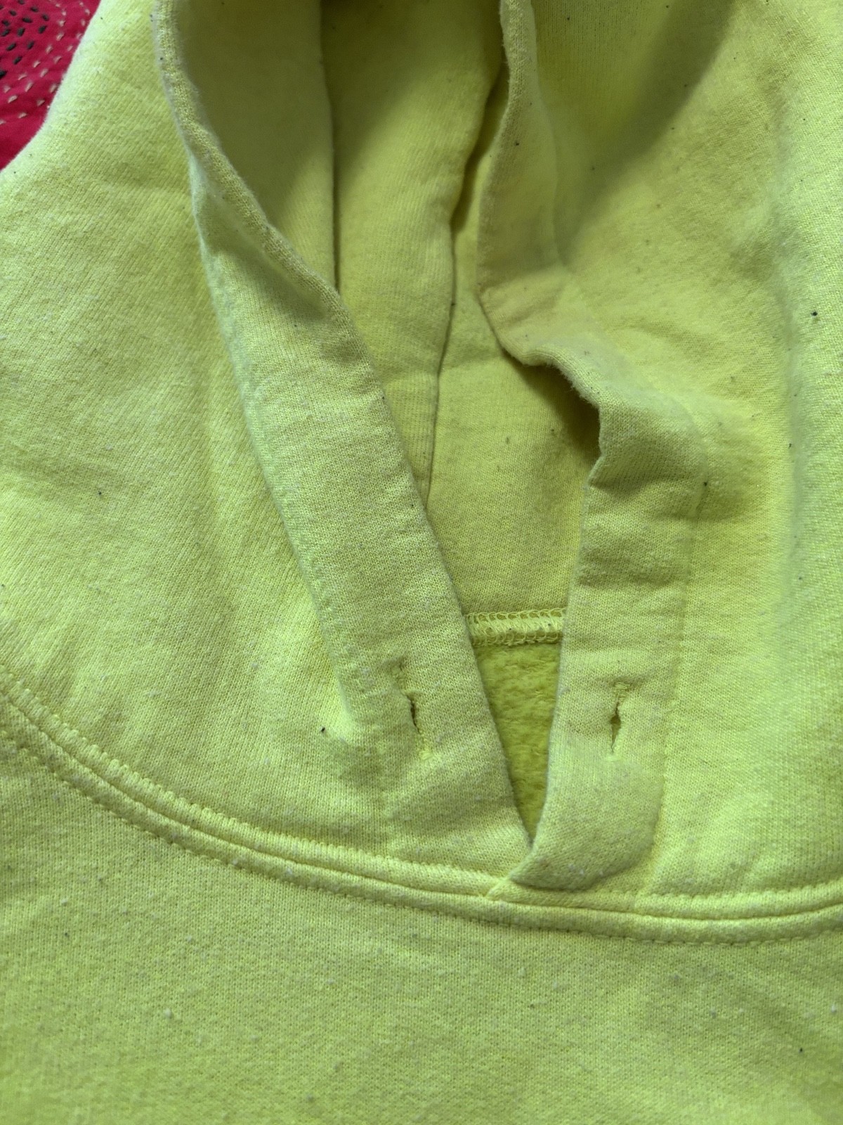 Ladies? We Got This Yellow Graphic Sweatshirt Street Casual Hoodie. Size X-large