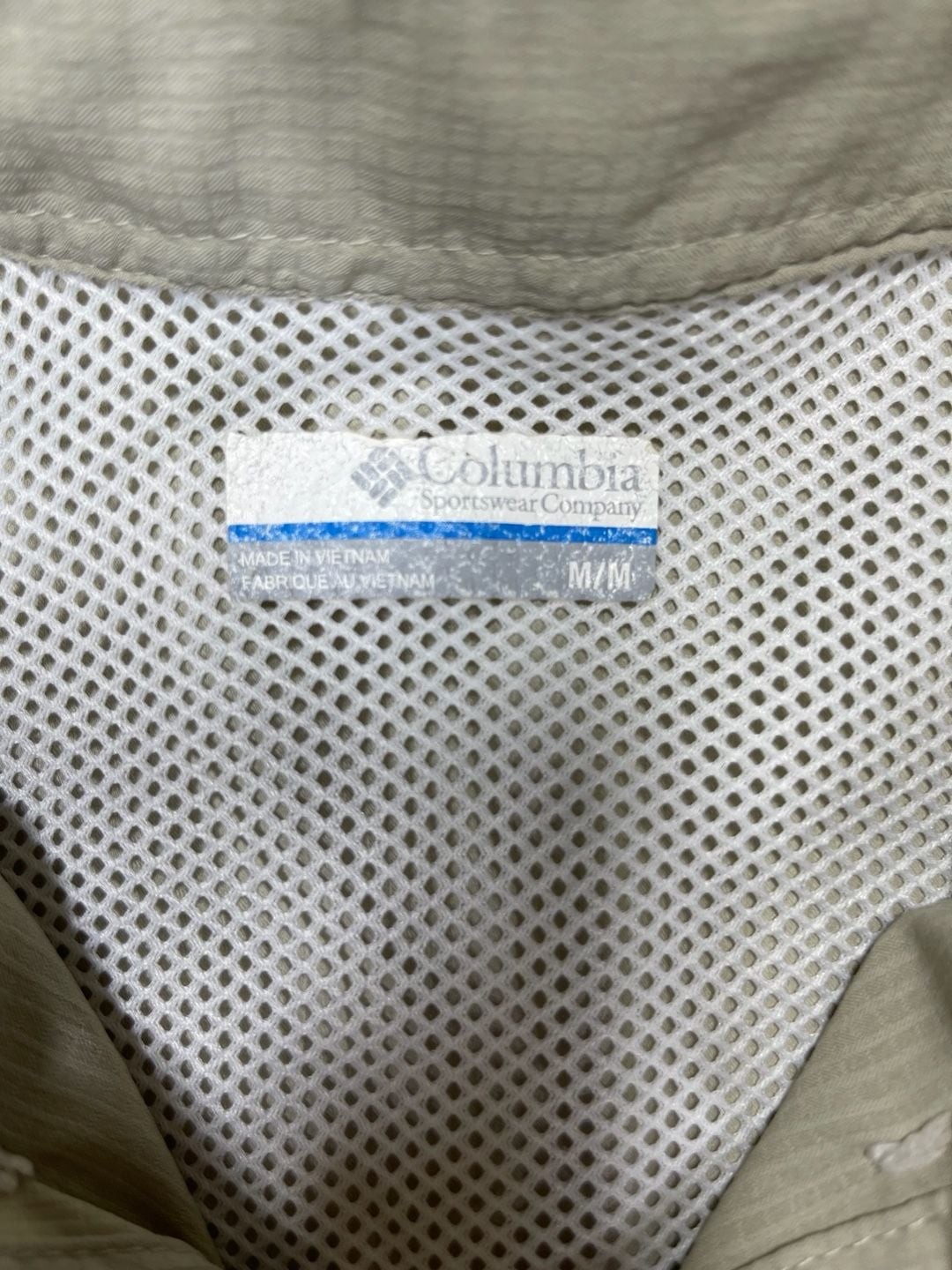 Columbia PFG Omni-Shade Vented Short Sleeve Fishing Shirt Medium