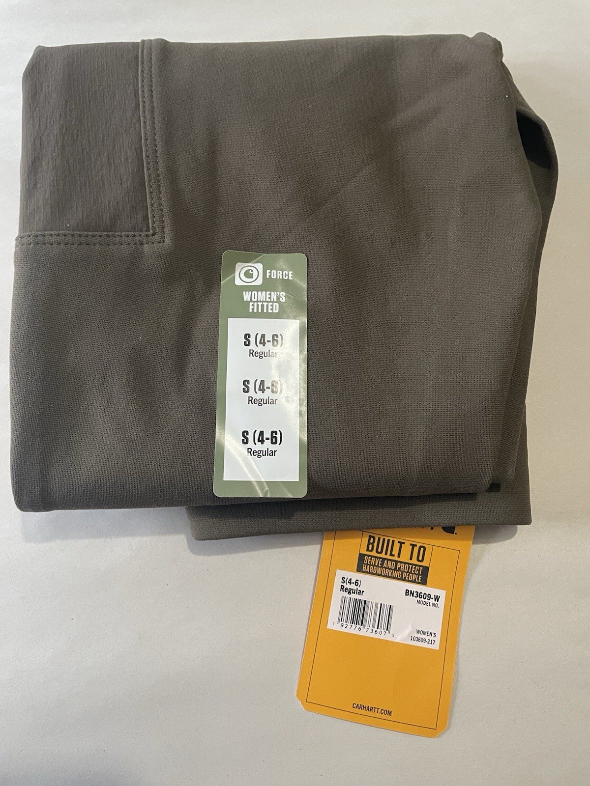 Carhartt Force Fitted Lightweight Utility Legging – BN3609-W Tarmac S (4-6) Reg.
