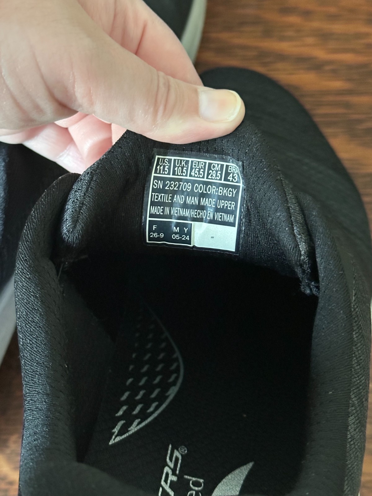 Skechers Men’s Arch Fit 2.0 Size 11.5 in Black – New Without Box