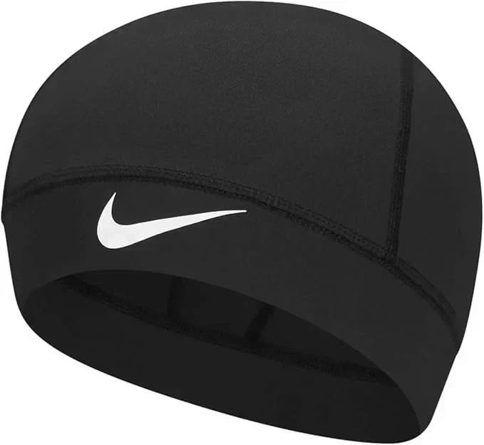 Nike Pro Dri-FIT Skull Cap Beanie Running Hat Black One Size Adult Unisex