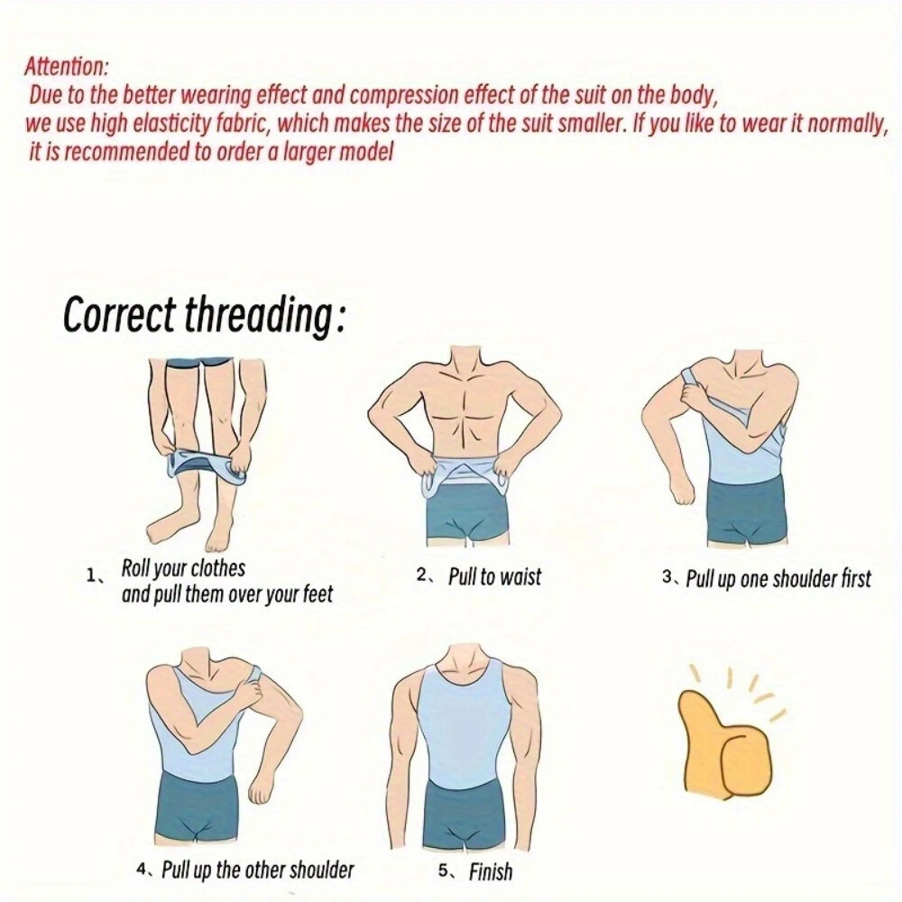 Slimming Men’s Compression Tank Top Tummy Control Belly Boobs Shaper Vest Shirts
