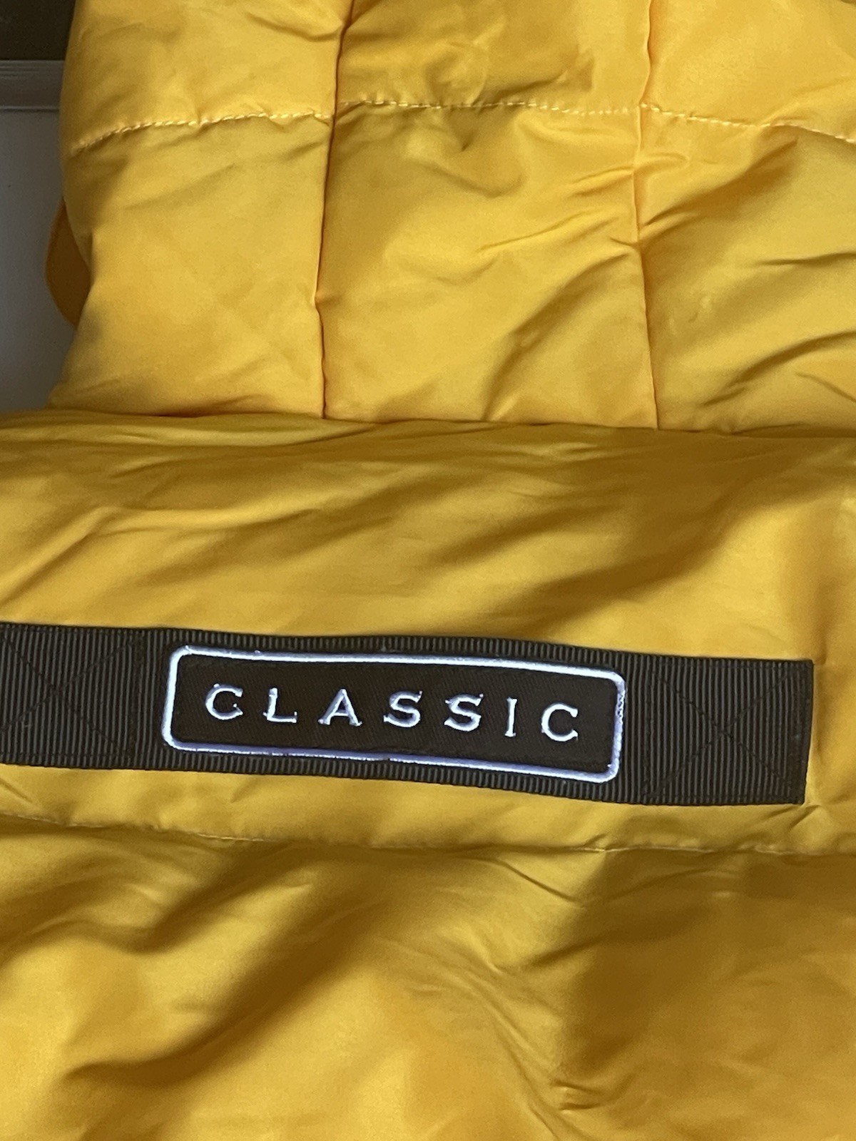 Northern Expedition Classic Model Yellow Parka Jacket Men’s Medium Hooded Coat