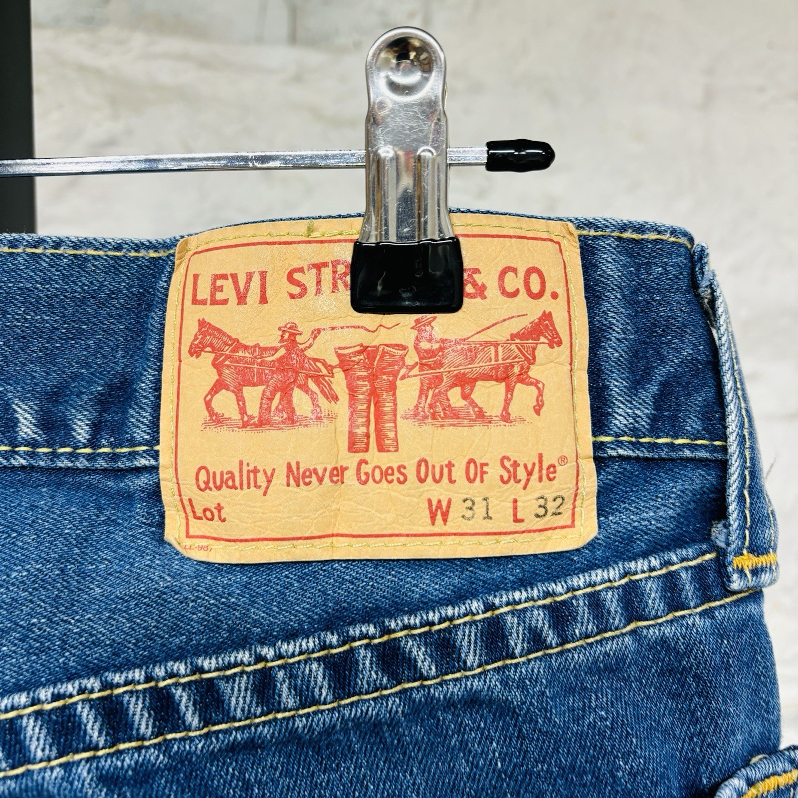 Levis Type 1 Jeans Baggy Real Loose Denim 31×32 (31×30 Actual) Vintage y2k