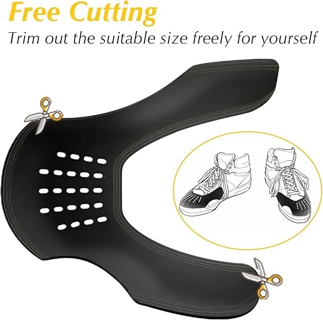6 Pairs Shoe Crease Protector, Shoe Toe Protectors, Crease Protectors for