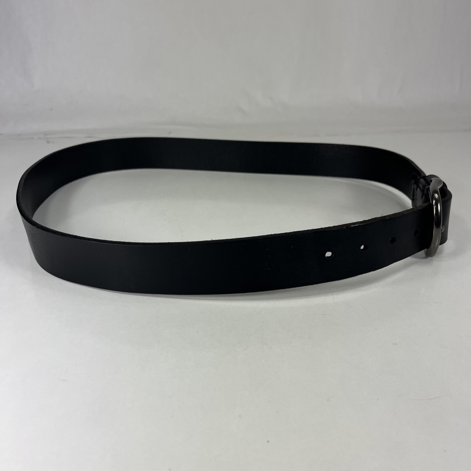 Wrangler Black Genuine Leather Work Belt – Men’s Size 38/95
