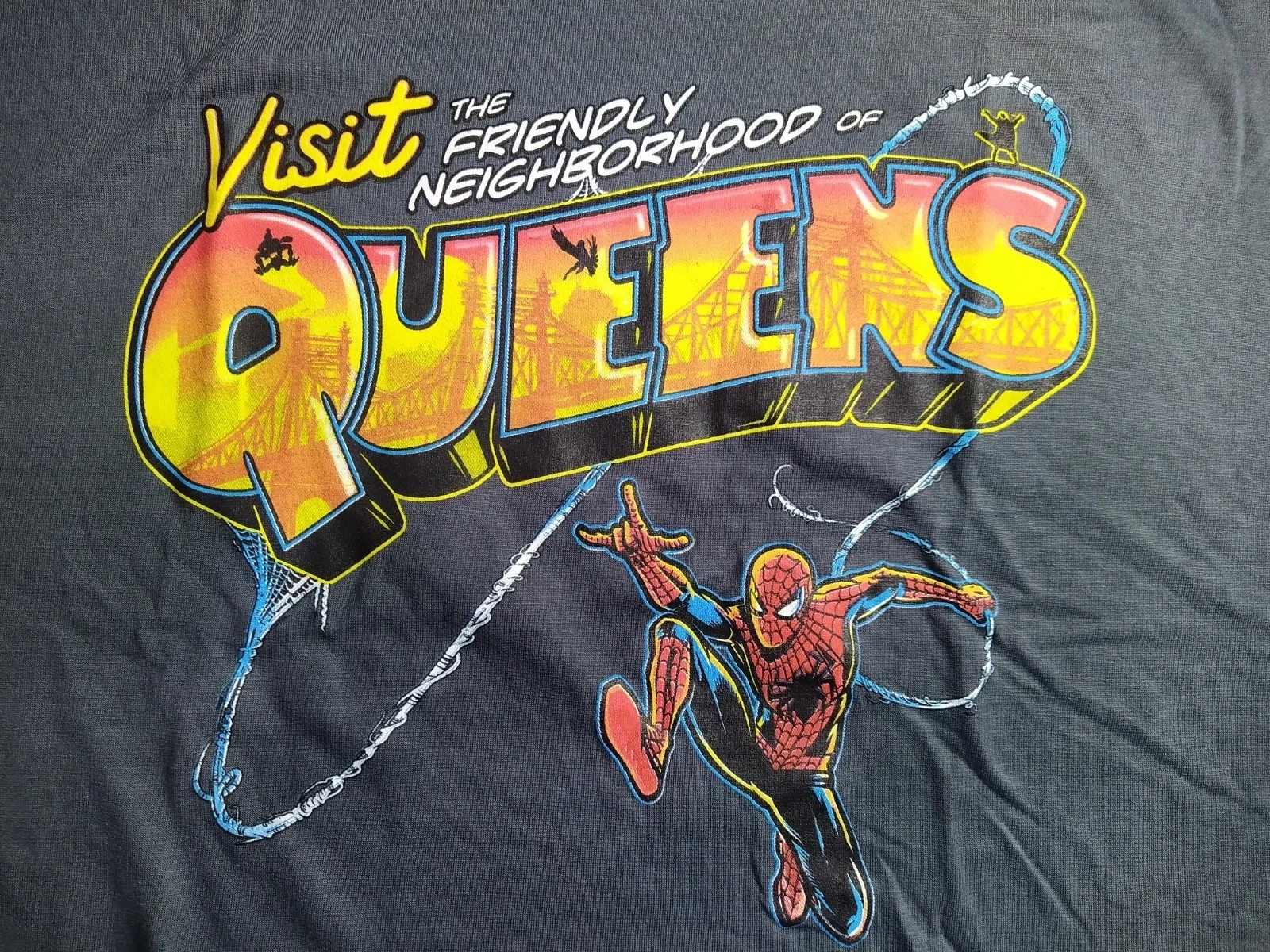Loot Crate Jul 2019 Journey Marvel’s Spider-Man Visit Queens T-Shirt CHOOSE SIZE