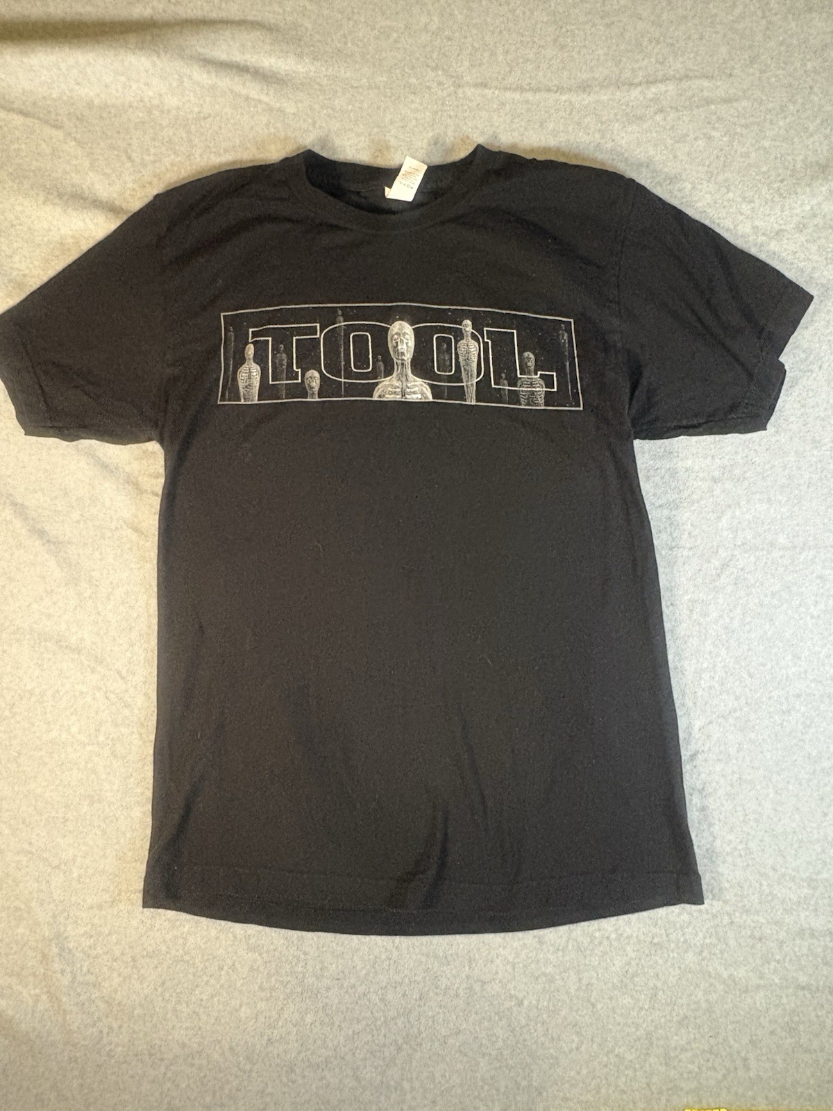 Tool Band T-Shirt Mens Medium Black Tultex Ring Spun Cotton Los Angeles Graphic