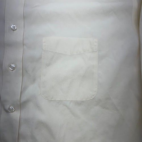 Roundtree and Yorke Gold Label Button up shirt Mens 17.5 35 long sleeve Dress