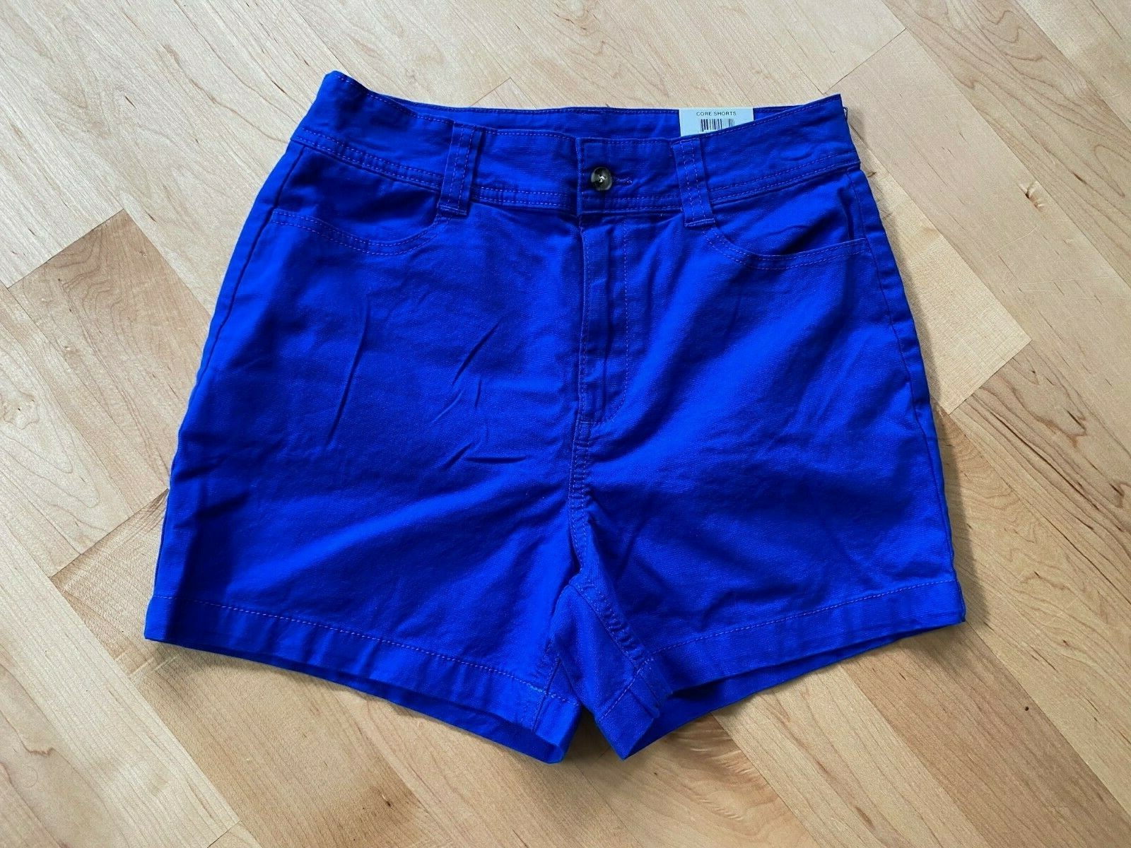 Style & Co Women’s Mid Rise Short Core Shorts 4,6,8,10,12,18 in White, Red, Blue