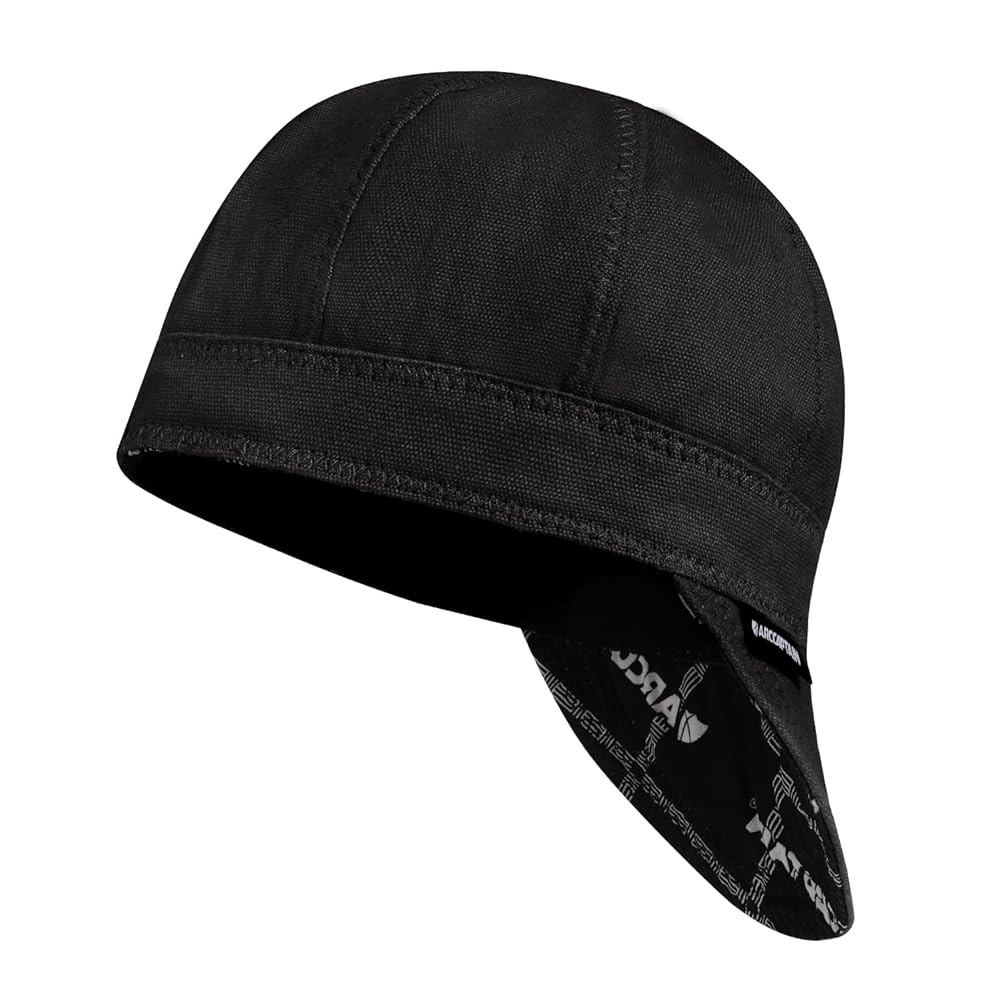 ARCCAPTAIN Reversible Welding Cap Protective Welders Cap Fireproof Size 7 1/4