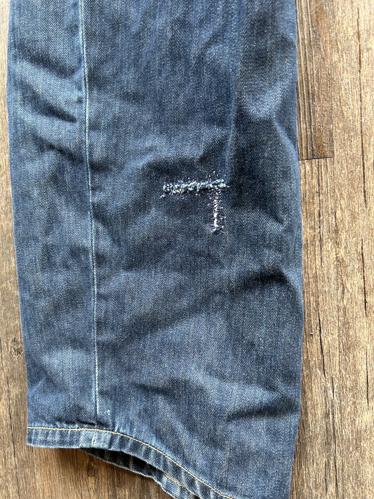 1999 Levi’s Engineered Jeans Straight Leg Twisted Seam Distressed Vintage 36×32