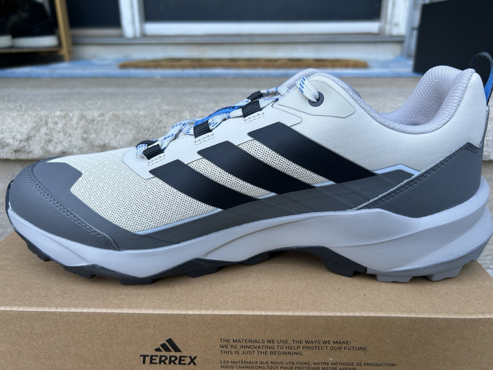 adidas Terrex Skychaser Ax5 Hiking Mens Grey Sneakers Athletic JR3975