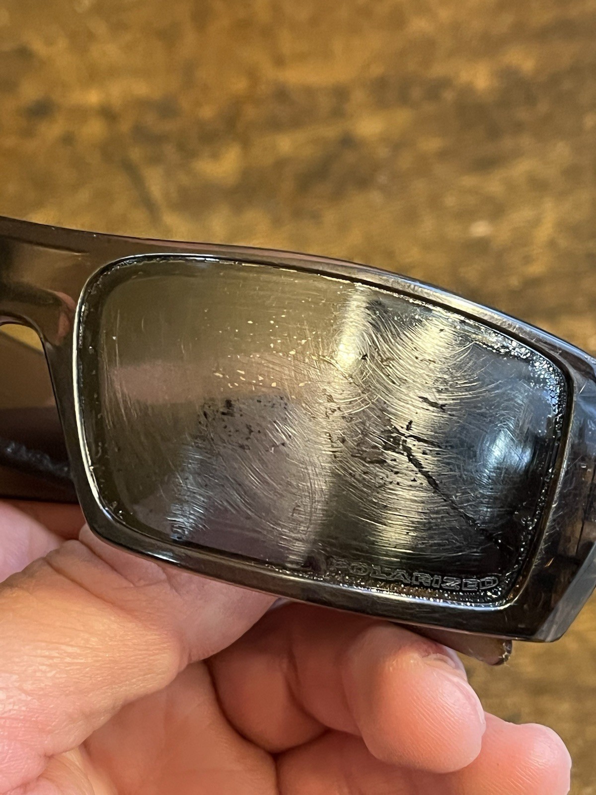 Oakley Gascan Transparent Sunglasses. Frame Only READ