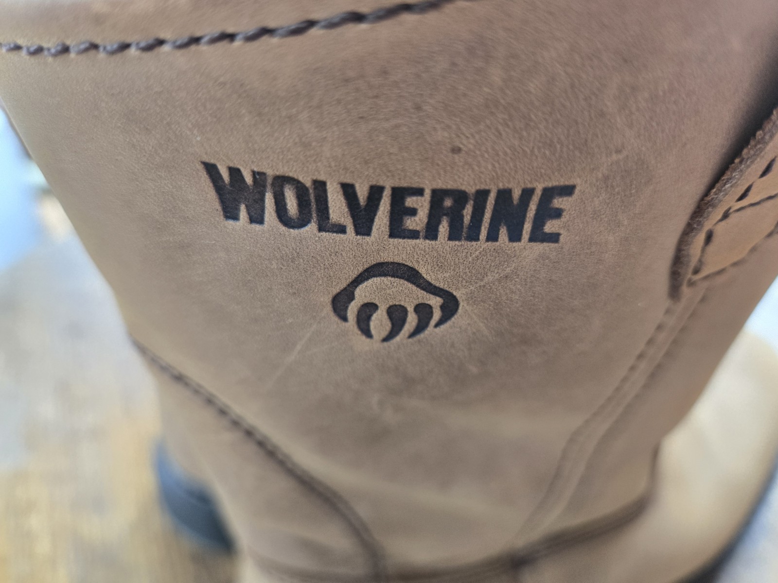 Wolverine Wellington W04727 Men’s Brown Leather Work Western Boots – Size 10.5