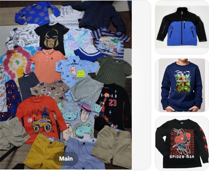 NWOT Boys Clothing Wholesale Liquidation Lot of 25pcs Fall/Winter Size 5-6