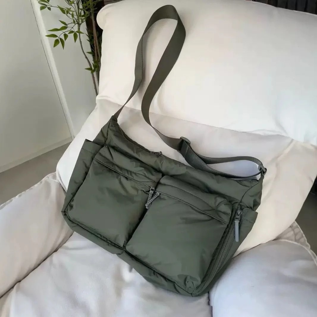 Multi Pocket Shoulder Bag 2 Colors Handbag For Men Messenger Bag