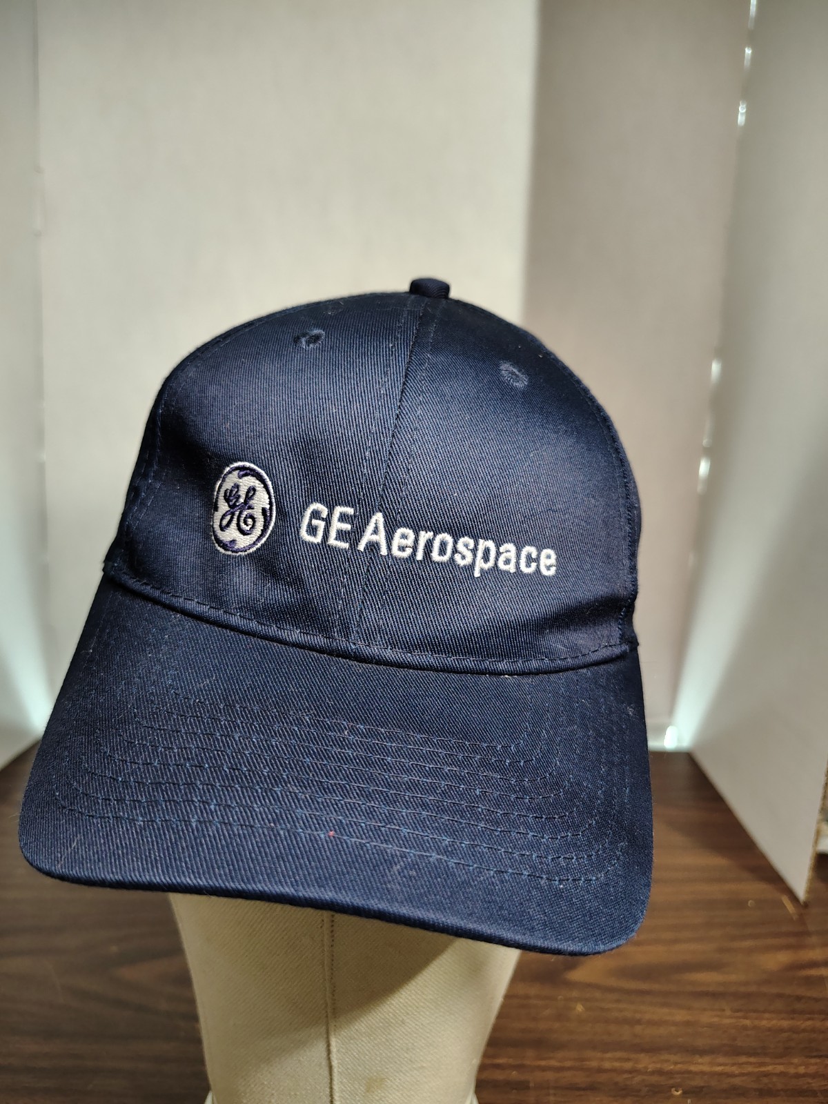 GE Aerospace Women’s Network Navy Blue Baseball Cap Adjustable Back Very Nice