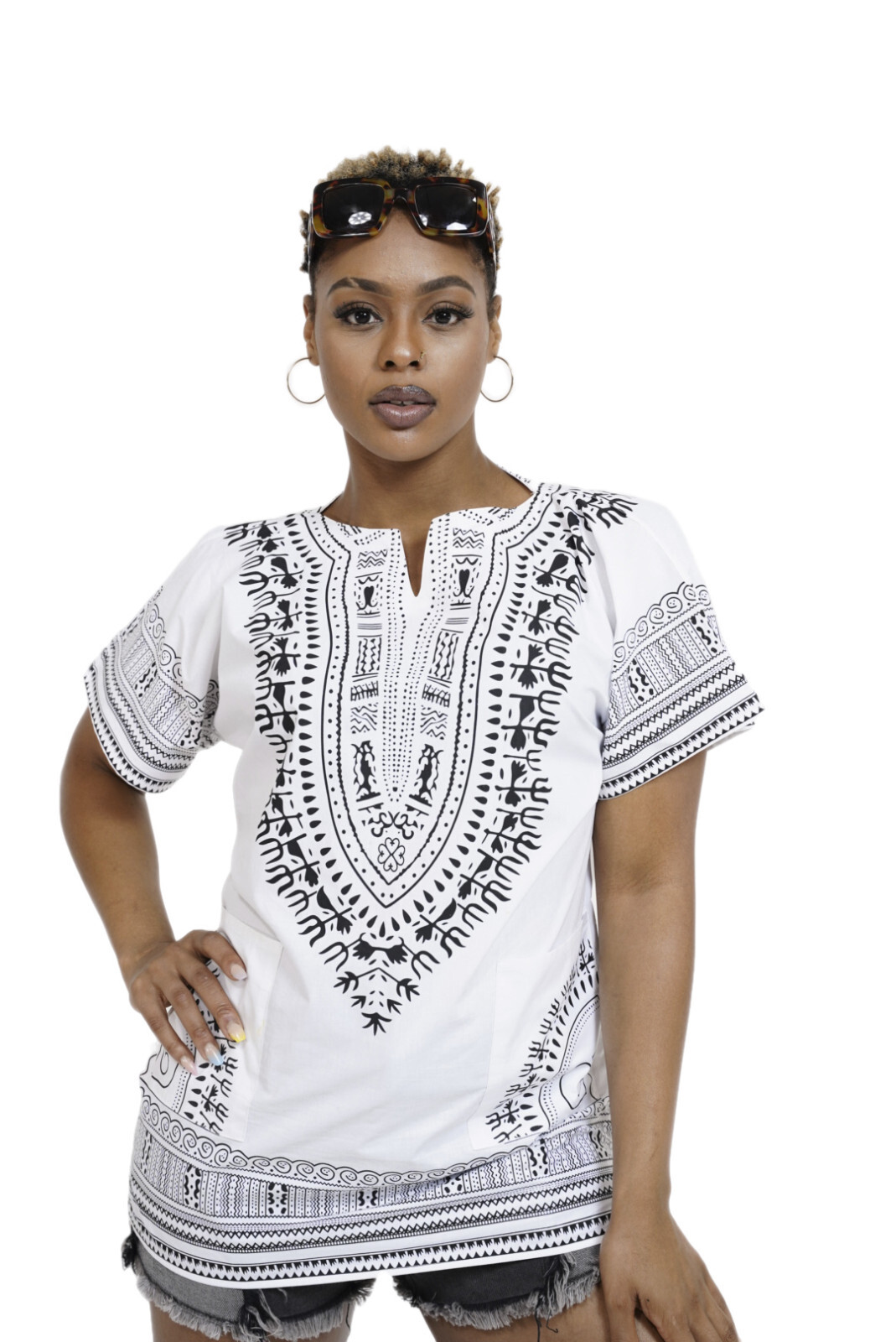 White African Unisex Dashiki Shirt DP3830 Small to 7XL Plus Size