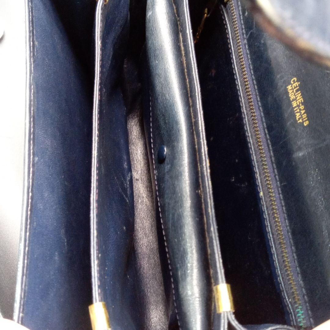 CELINE C Macadam Horse Carriage Hardware Shoulder Bag