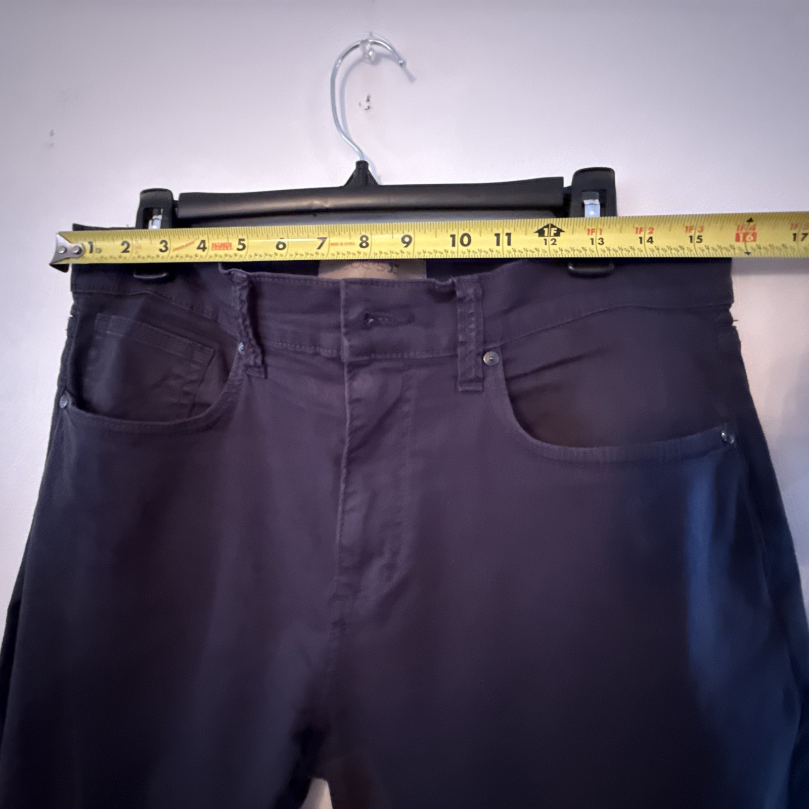 Joe’s Jeans Mens 30×34 Charcoal Gray Regular Straight Stretch Denim Pants