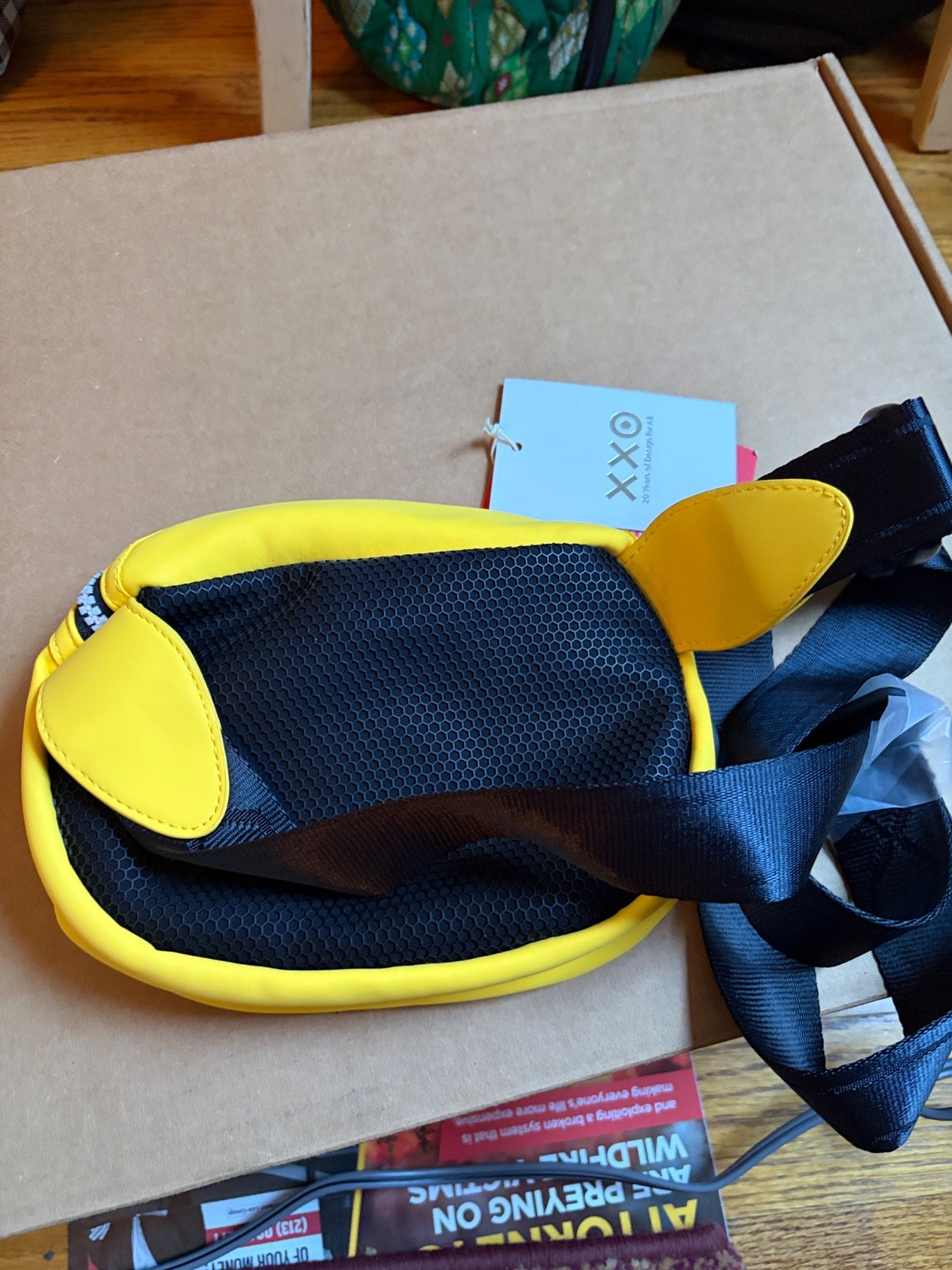 Hunter for Target Bum Bag Fanny Hip Pack Waist Purse Yellow Water Resistent NEW