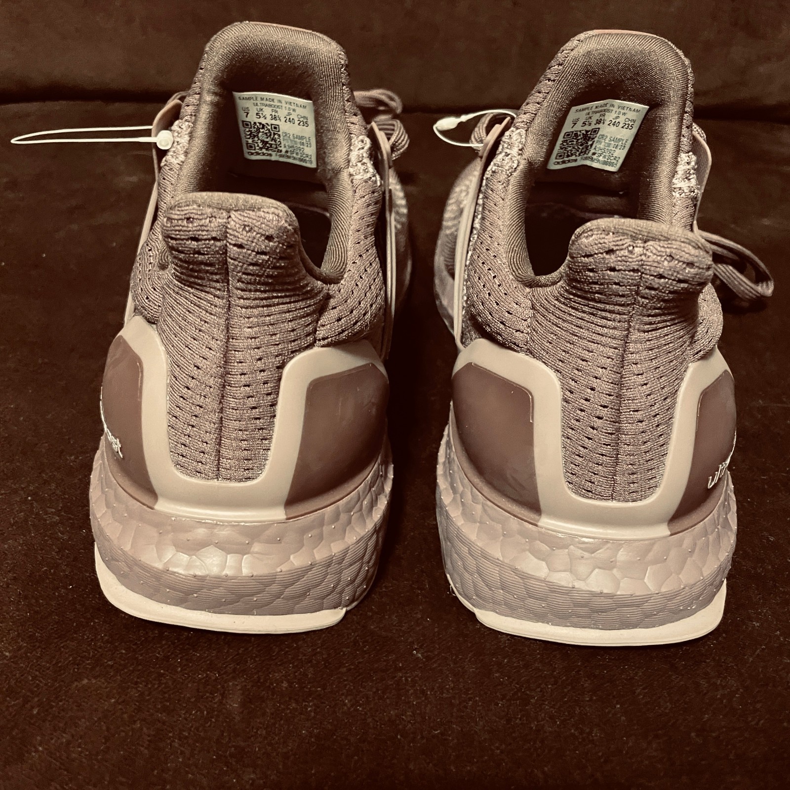 New Adidas Ultraboost 1.0 Unreleased Sample Legacy Purple Size 7 US 38 2/3 2003
