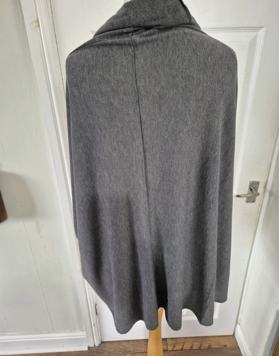 Attitudes By Renee Cardigan Grey Marl Batwing Sleeve Uk2xl Smart Casual